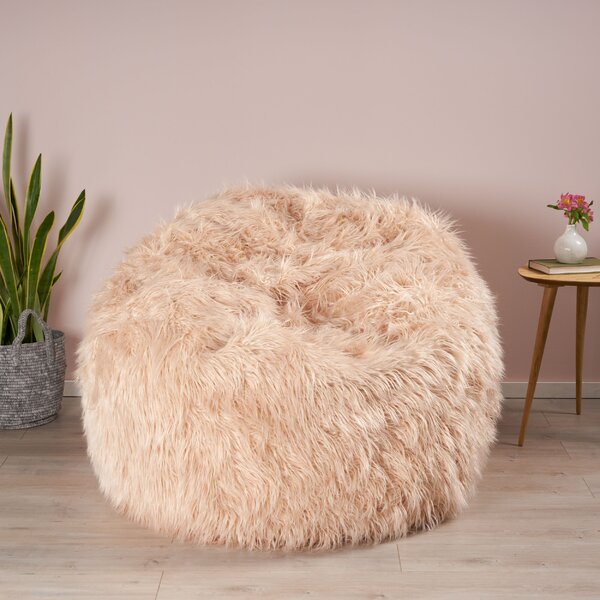 Extra Large Furry Bean Bag Chair 